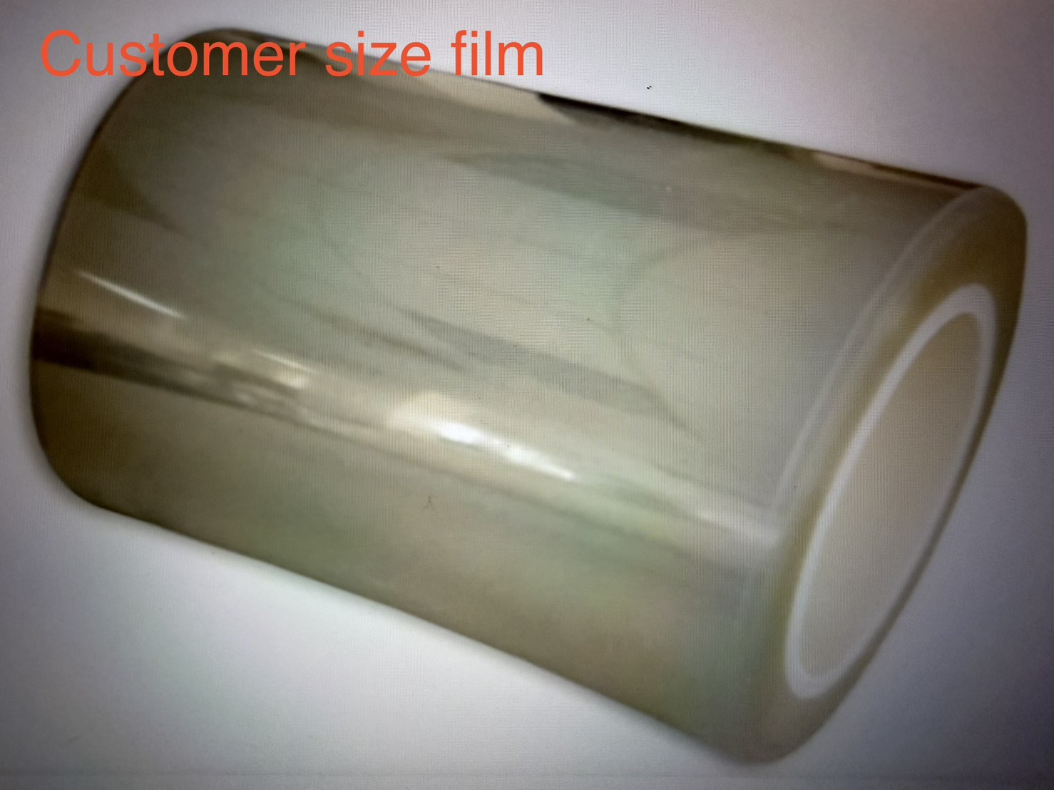 Custom size film roll
